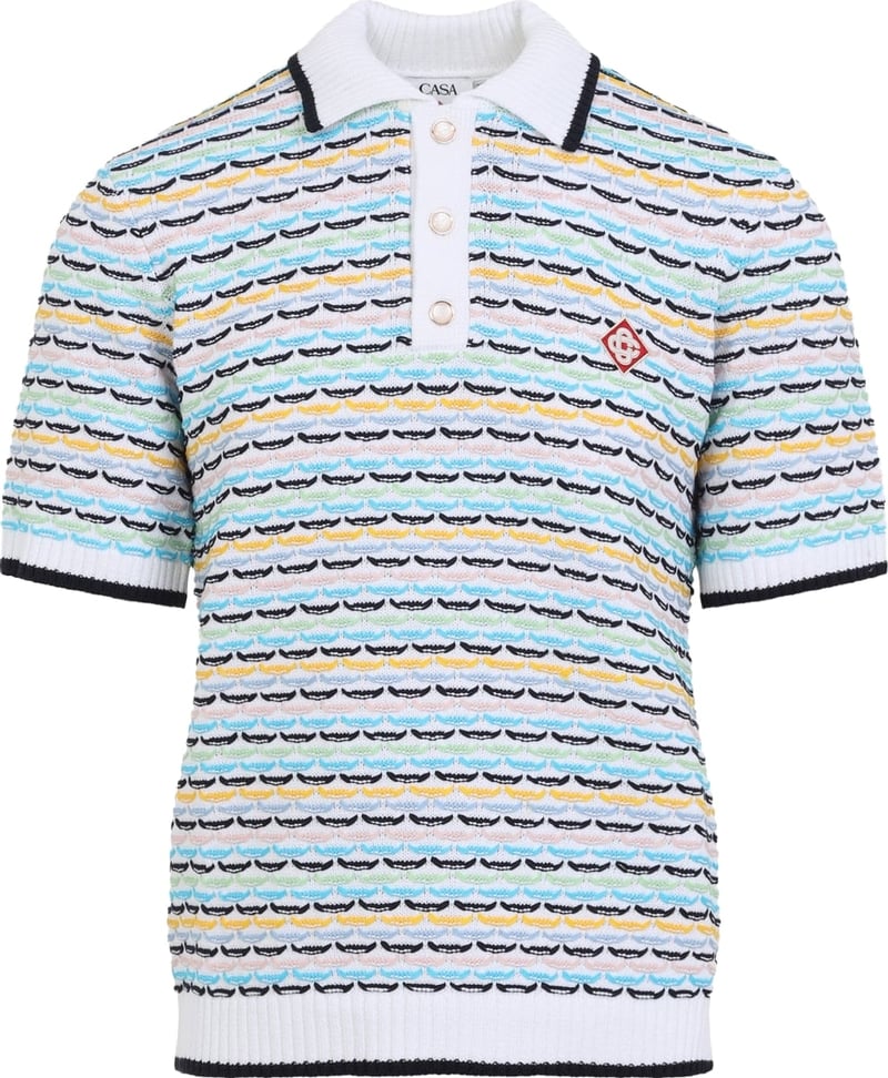 Casablanca Knitted Polo