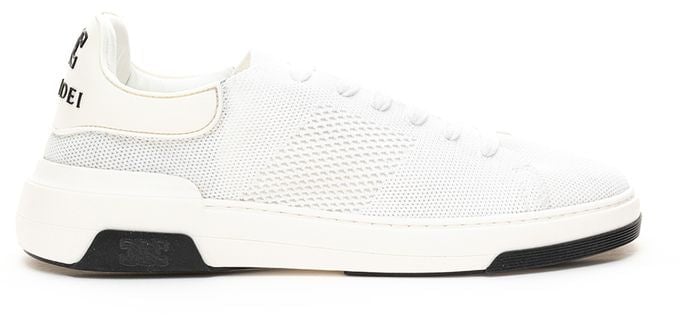 Casadei White Leather Athletic Sneakers