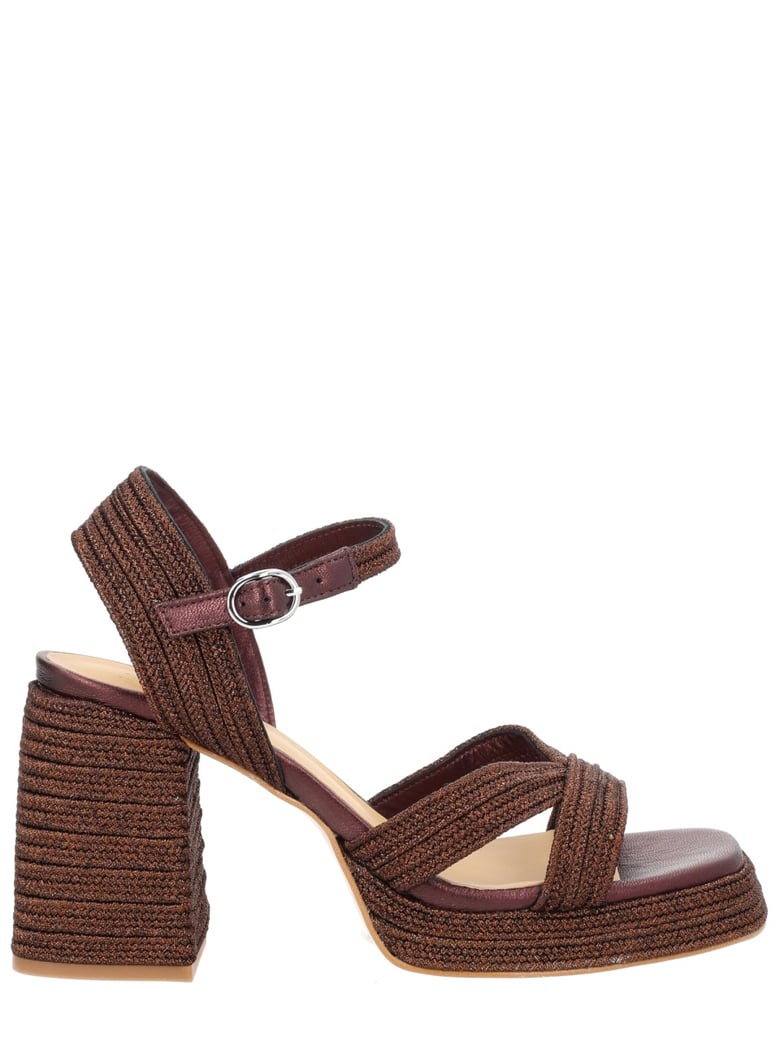Neutrals Valley Braided Crisscross Strap Espadrilles