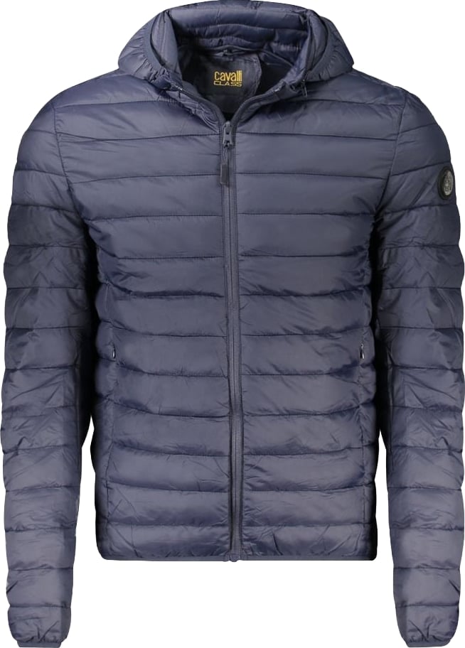 Cavalli Class Blu Polyester Men's Jacket