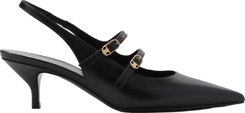 Celine Double Straps Mules