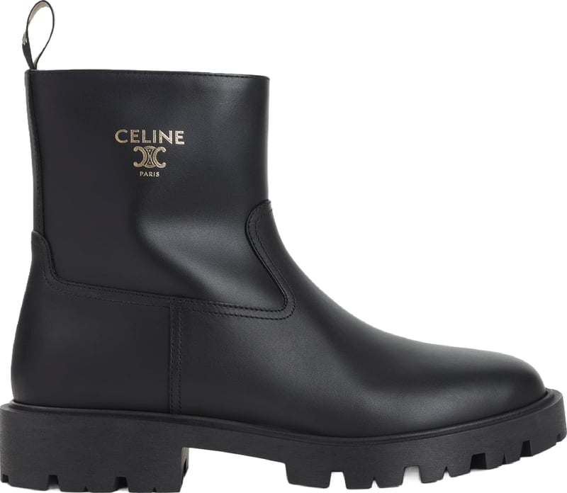 Celine Zipped 35 Boots