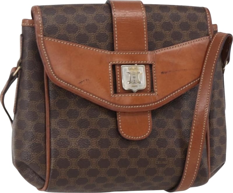 Celine Vintage Macadam Canvas Small