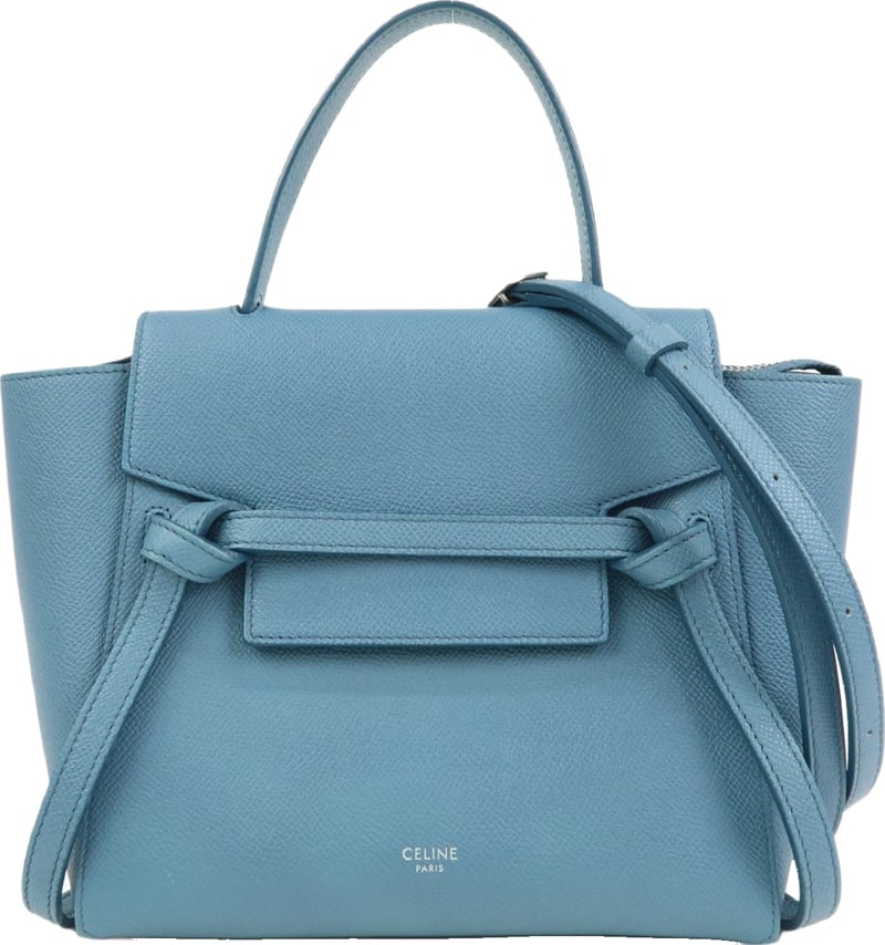 Celine Belt Textured Leather Medium