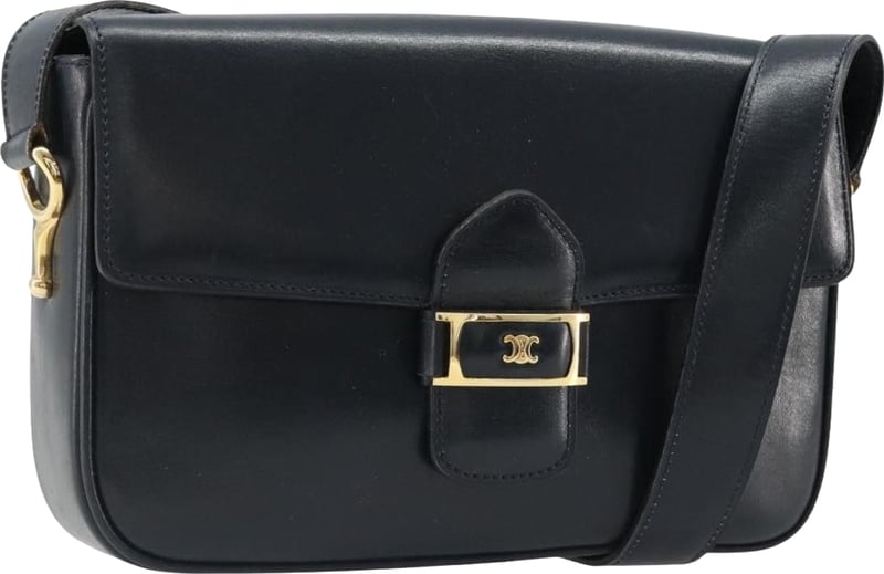 Celine Shoulder Leather Large