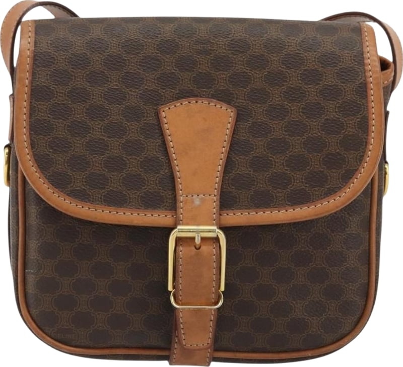 Celine Vintage Macadam Canvas Small