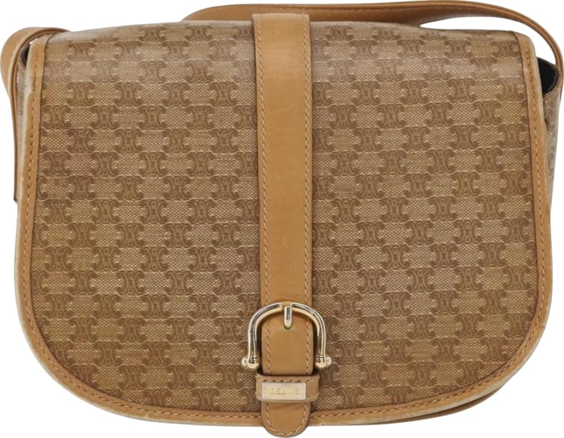 Celine Vintage Macadam Canvas Small