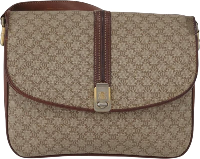 Celine Vintage Macadam Canvas Small
