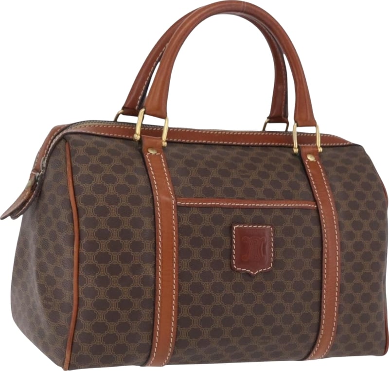 Celine Macadam Macadam with leather Large