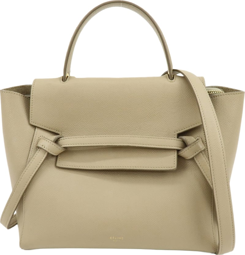 Celine Belt Textured Leather Medium