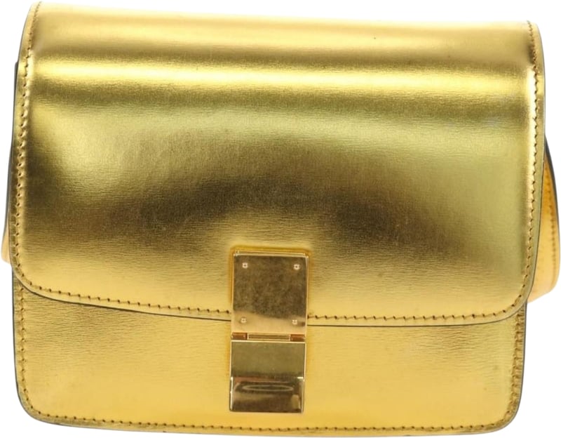 Celine Flap Shoulder Leather
