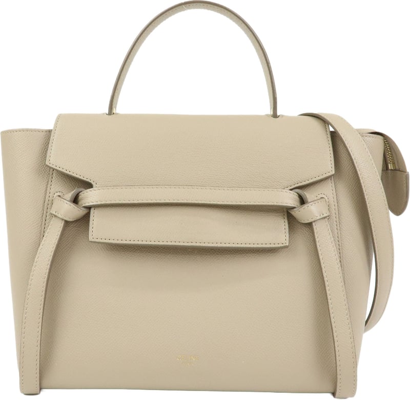 Celine Belt Textured Leather Medium