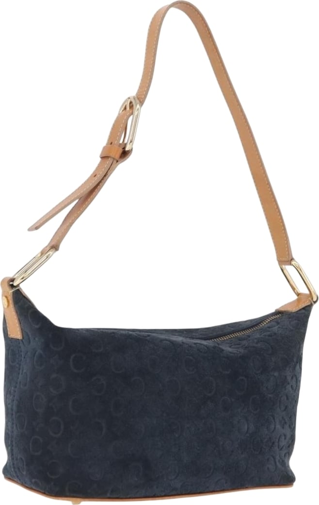 Celine C Macadam Shoulder Suede