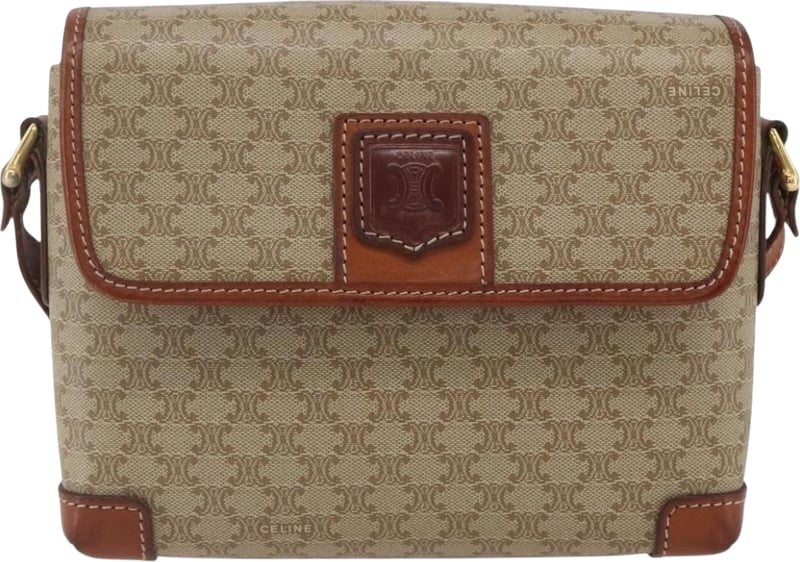Celine Vintage Macadam Canvas Small