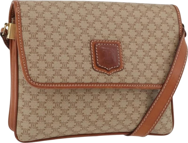 Celine Vintage Macadam Canvas Small
