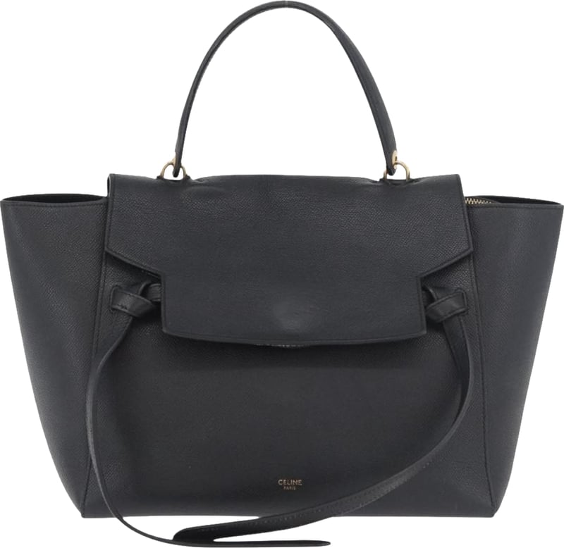 Celine Belt Textured Leather Medium
