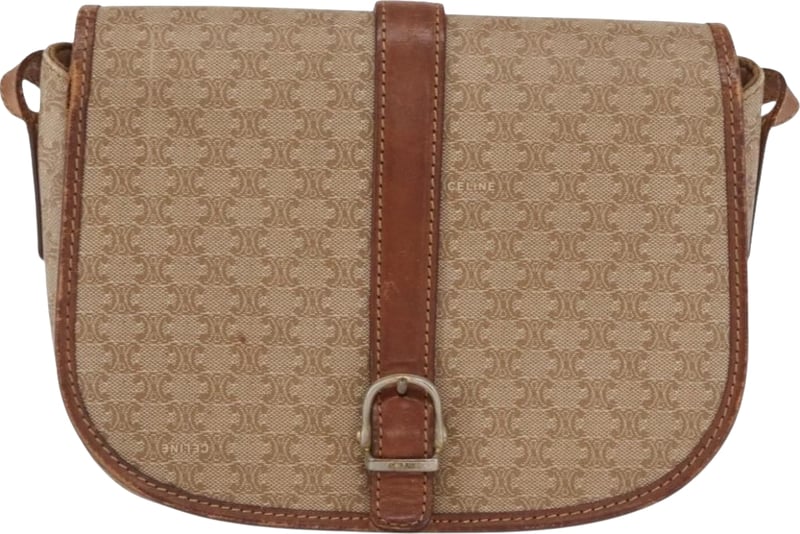 Celine Vintage Macadam Canvas Small