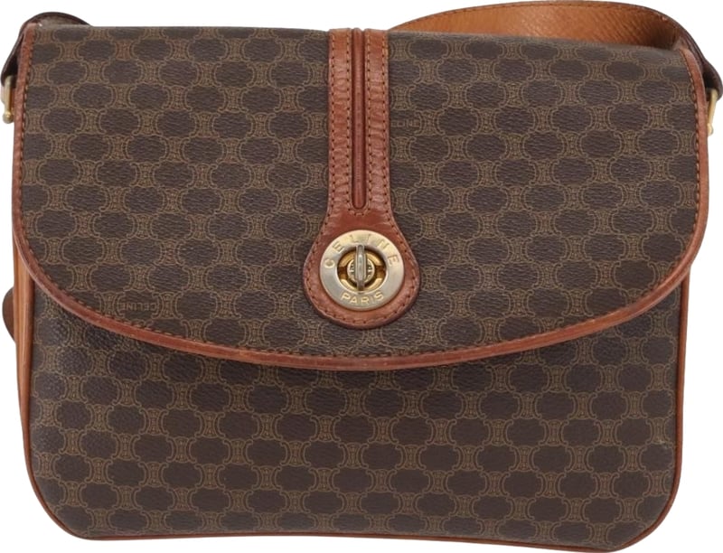 Celine Vintage Macadam Canvas Small
