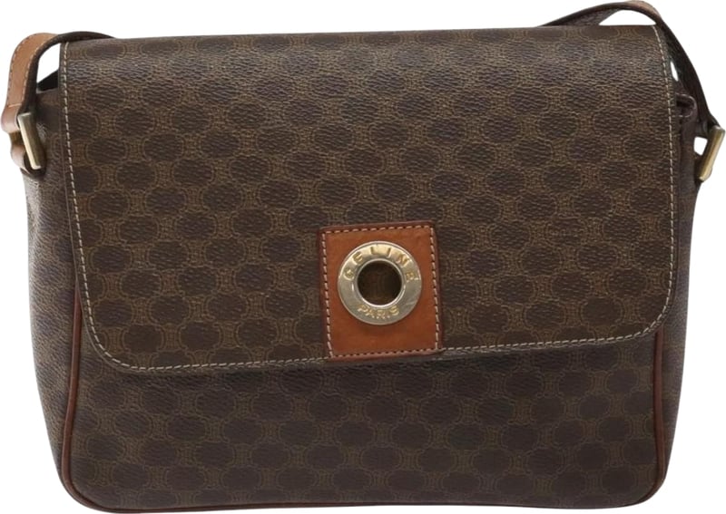 Celine Macadam Shoulder Canvas