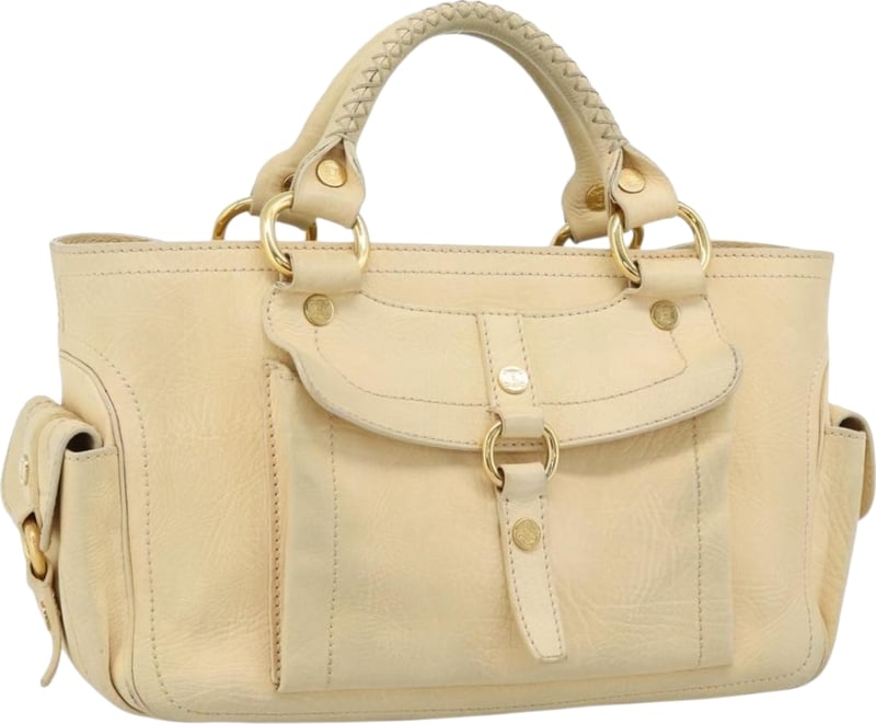 Celine Boogie Satchel Leather