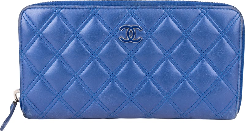Chanel Quilted Lambskin CC Wallet