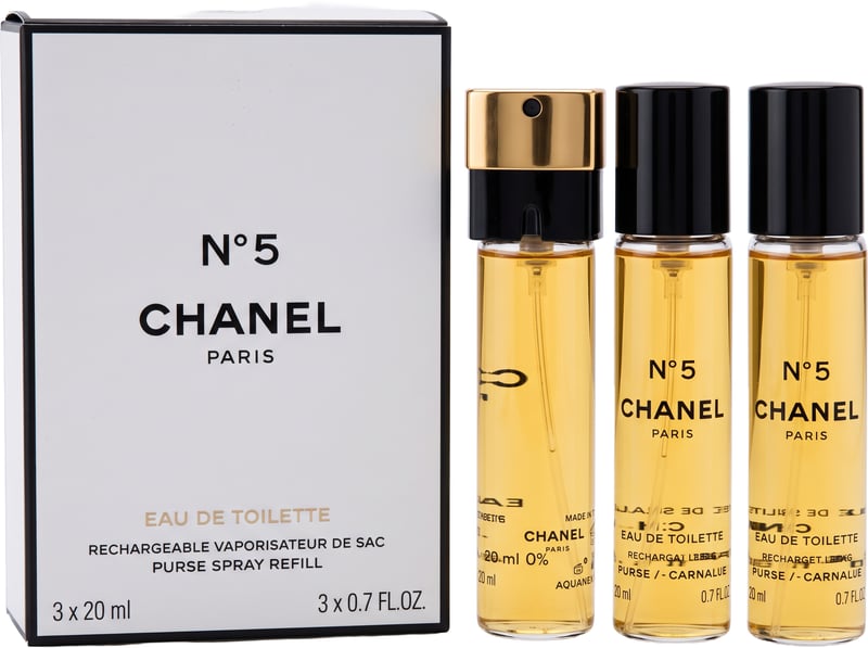 Chanel No. 5 Eau de Toilette 3 x 20 ml