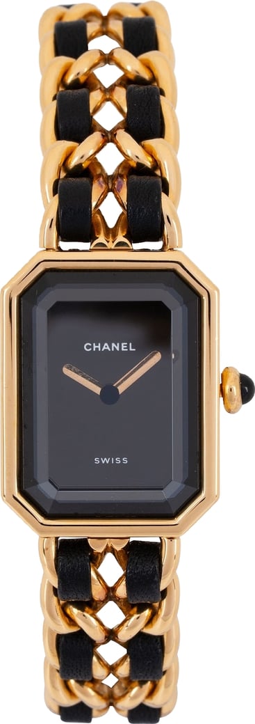 Chanel Gold Tone Première H0001 Watch (L)