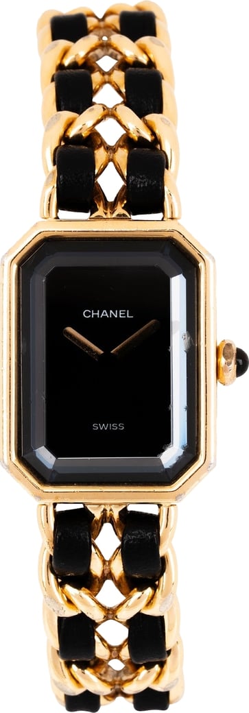 Chanel Gold Tone Premiere H0001 Women Watch (L)