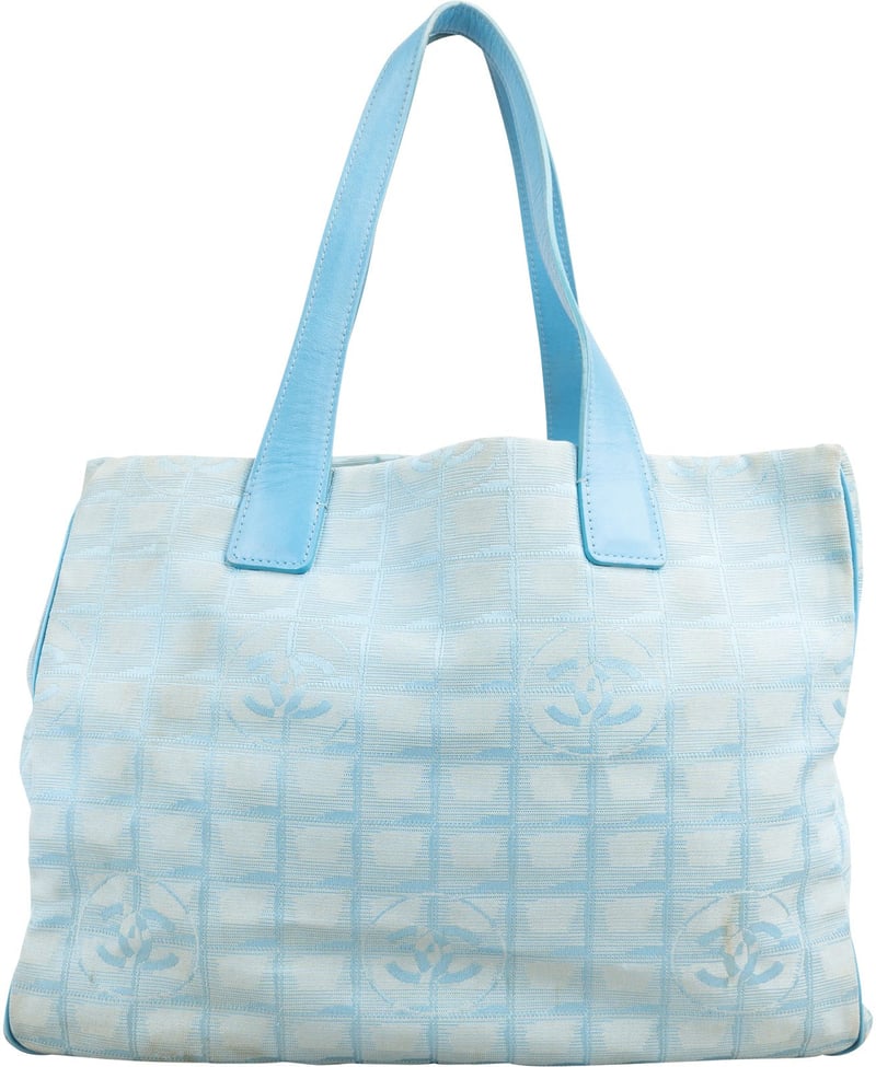 Chanel Monogram New Travel Line Tote Shoulder Bag