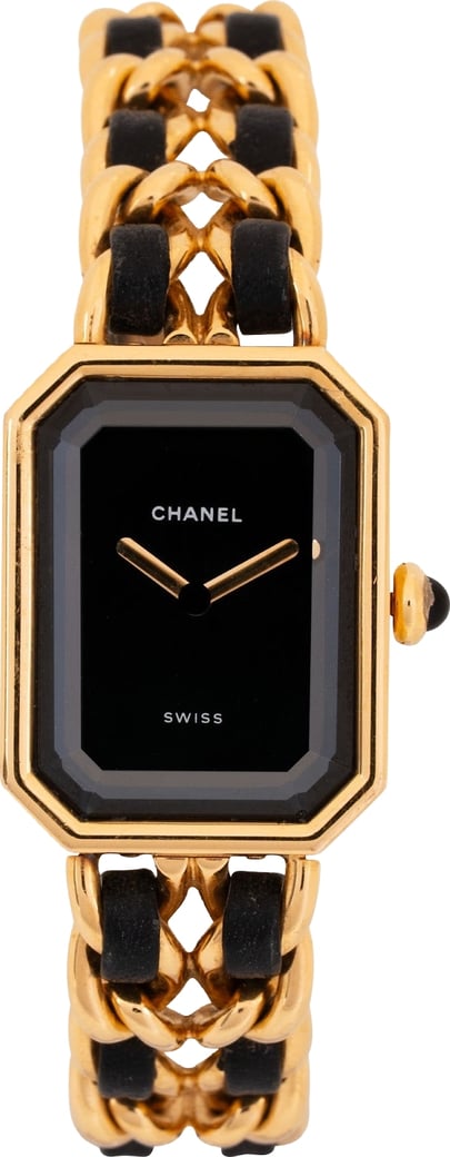 Chanel Gold Tone Premiere H0001 Women Watch (M)