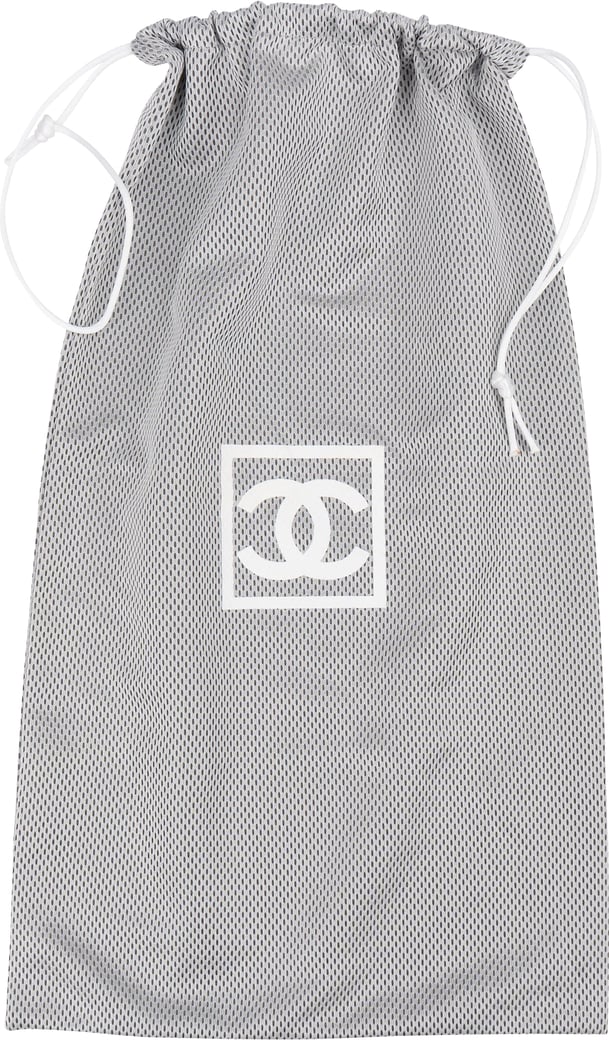 Chanel Sport Line Mesh Pouch Drawstring Bag Staubbeutel