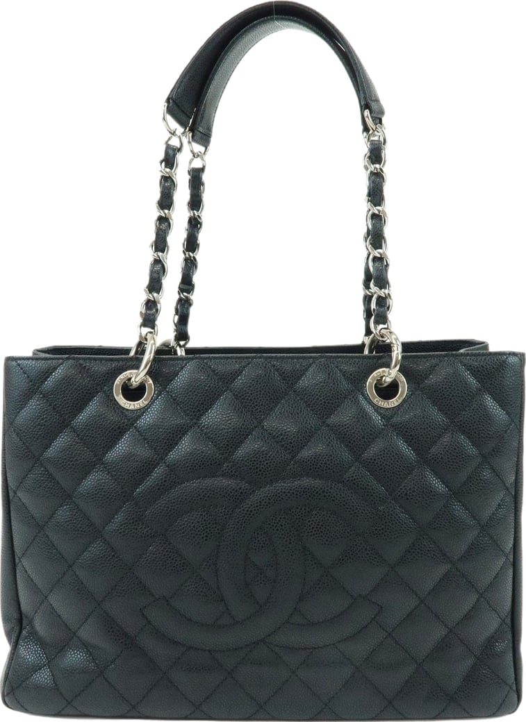 Chanel Grand Shopping Quilted Caviar XL