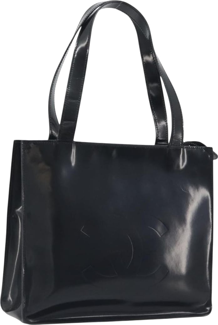Chanel Vintage Embossed Logo Patent