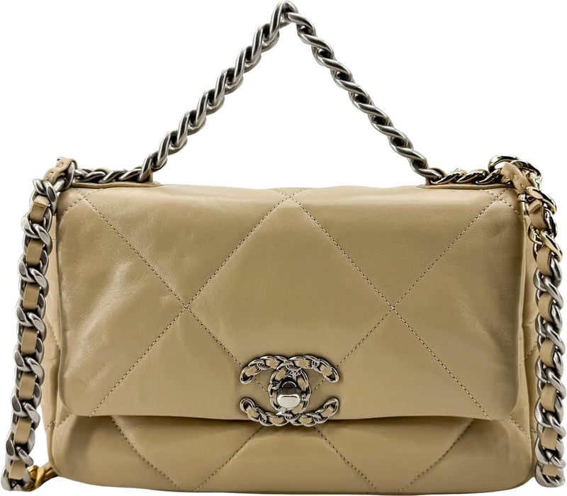 Chanel 19 Flap Quilted Leather Medium
