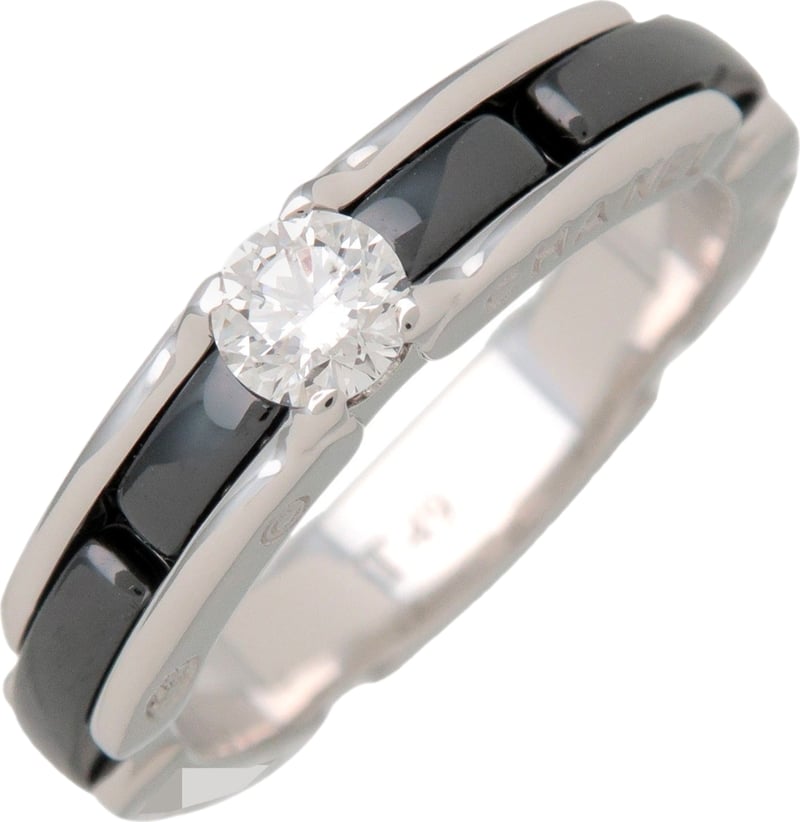 Chanel Ultra Link 18K White Gold and Ceramic with Diamond