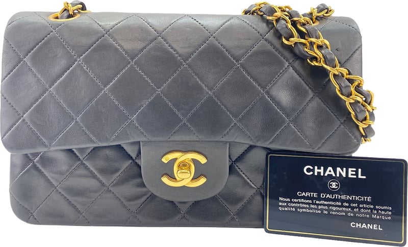 Chanel Classic Timeless Double Flap Quilted Lambskin 23