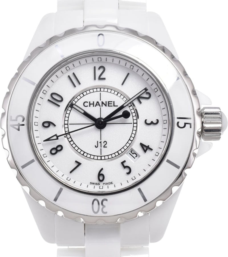 Chanel J12 Quartz Ceramic and Stainless Steel with Diamond Markers 33