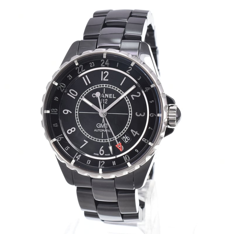Chanel J12 GMT Automatic Ceramic and Stainless Steel 38