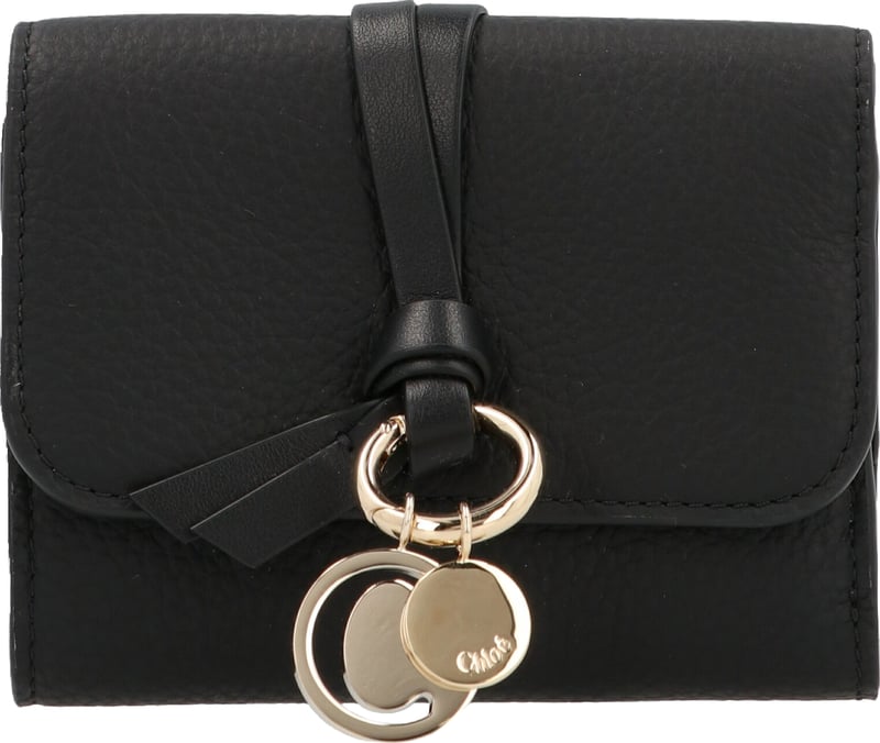 Chloé Black Calfskin Cardholder