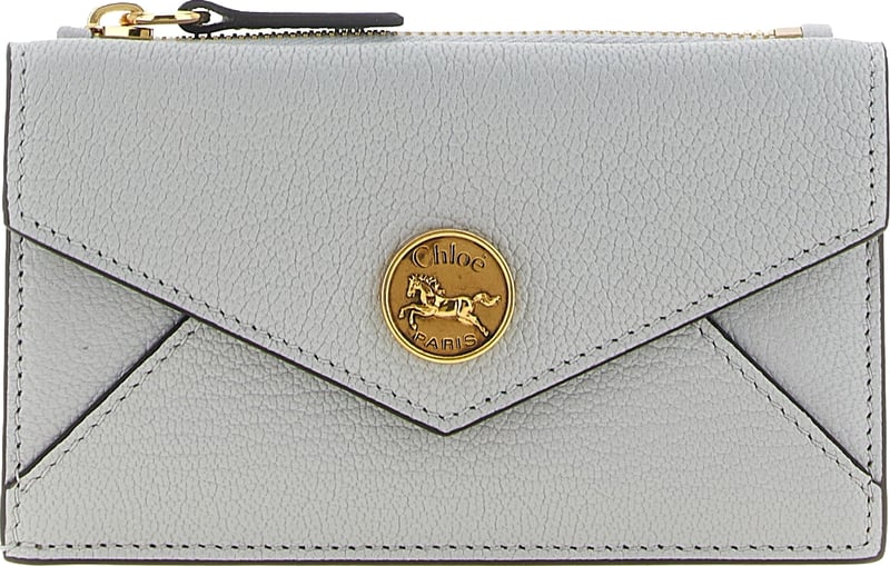Chloé Blue Goatskin Cardholder