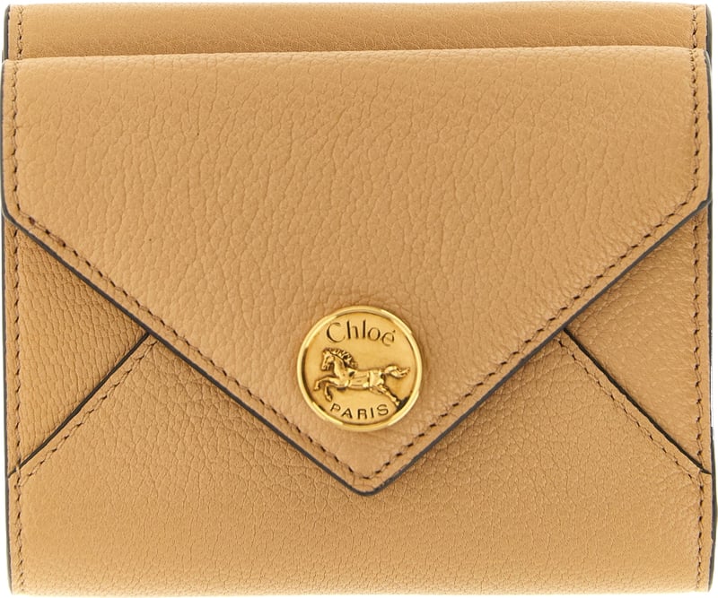 Chloé Multicolor Goatskin Cardholder