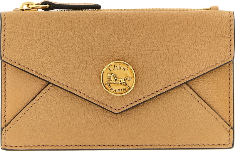 Chloé Multicolor Goatskin Cardholder