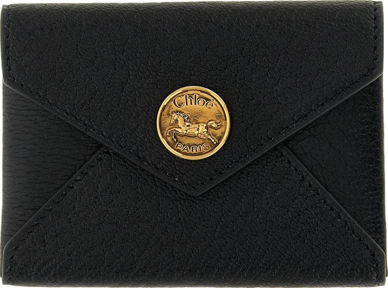 Chloé Black Goatskin Cardholder