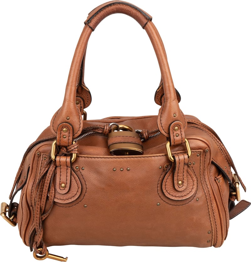 Chloé Leather Paddington Satchel Handbag