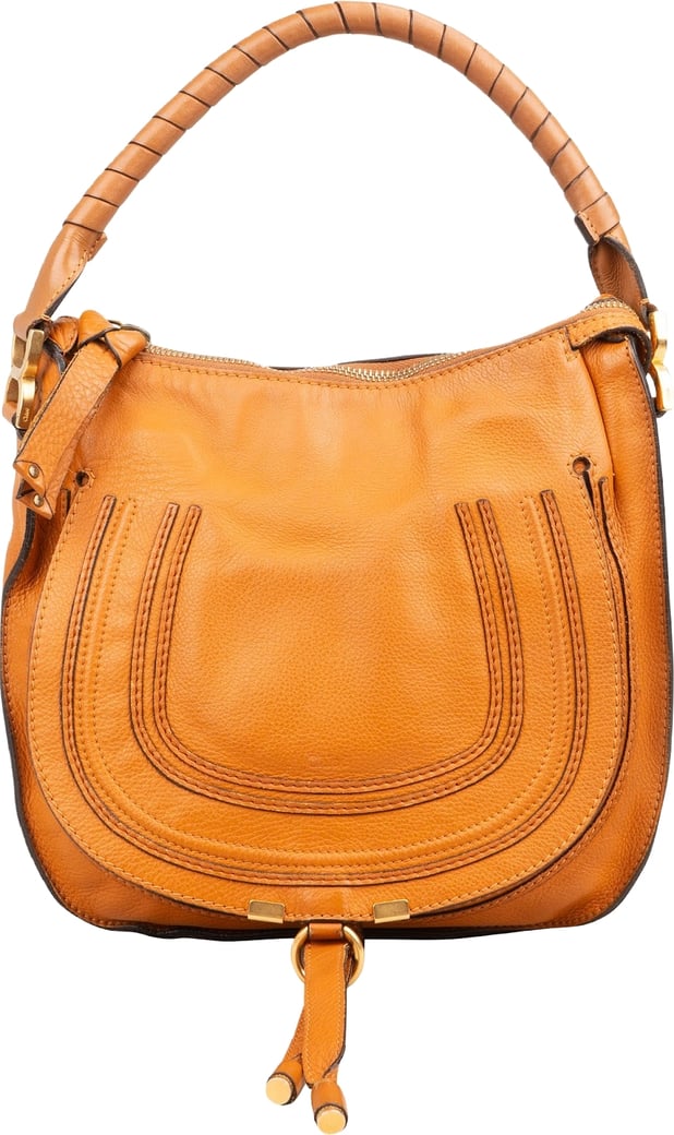 Chloé Leather Marcie Hobo Shoulder Bag