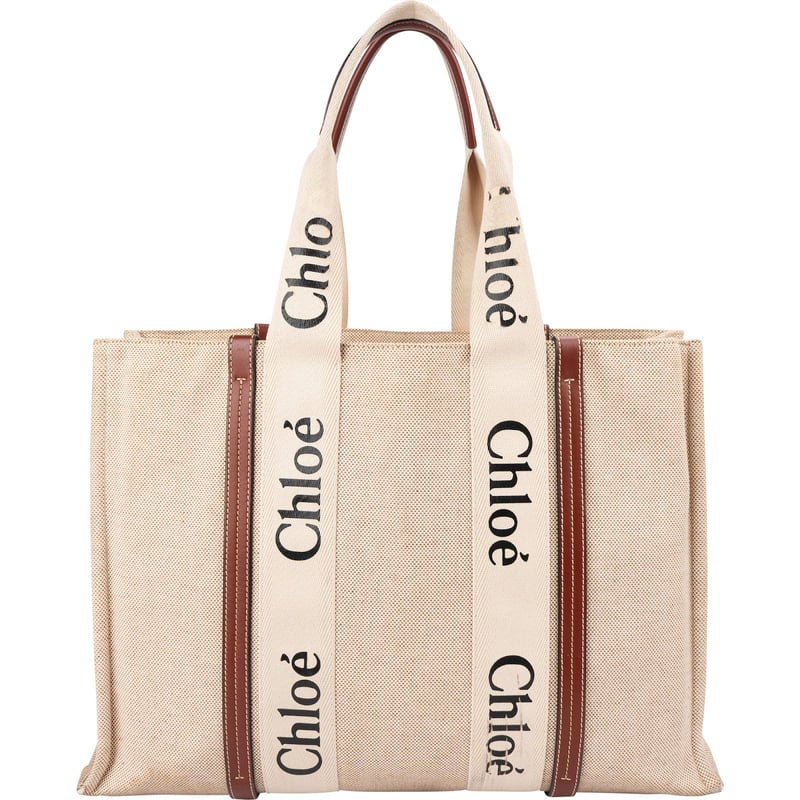 Chloé Woody Medium Tote Shoulder Bag