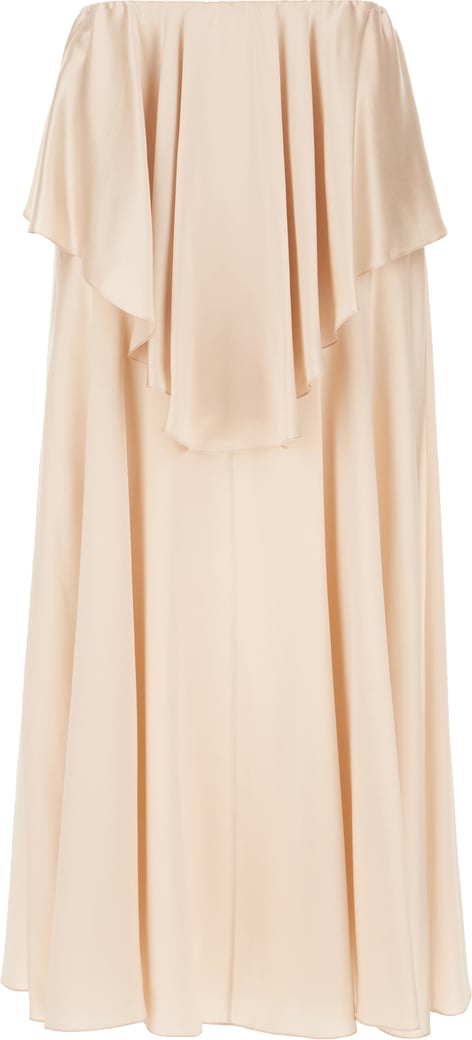 Chloe Powder pink silk skirt