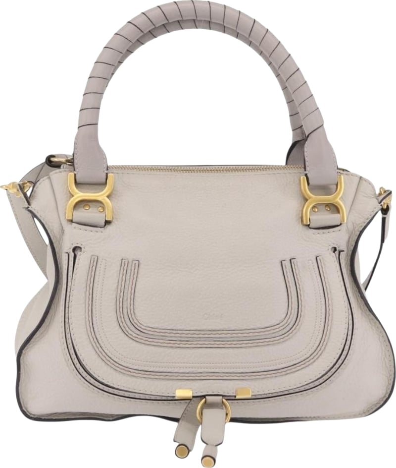 Chloe Marcie Satchel Leather Medium