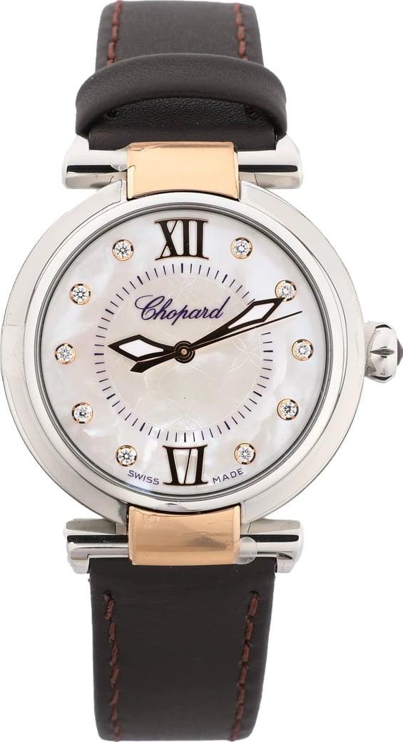 Chopard Imperiale 388563-6013 4064715 SS AT Watch with White Shell Dial