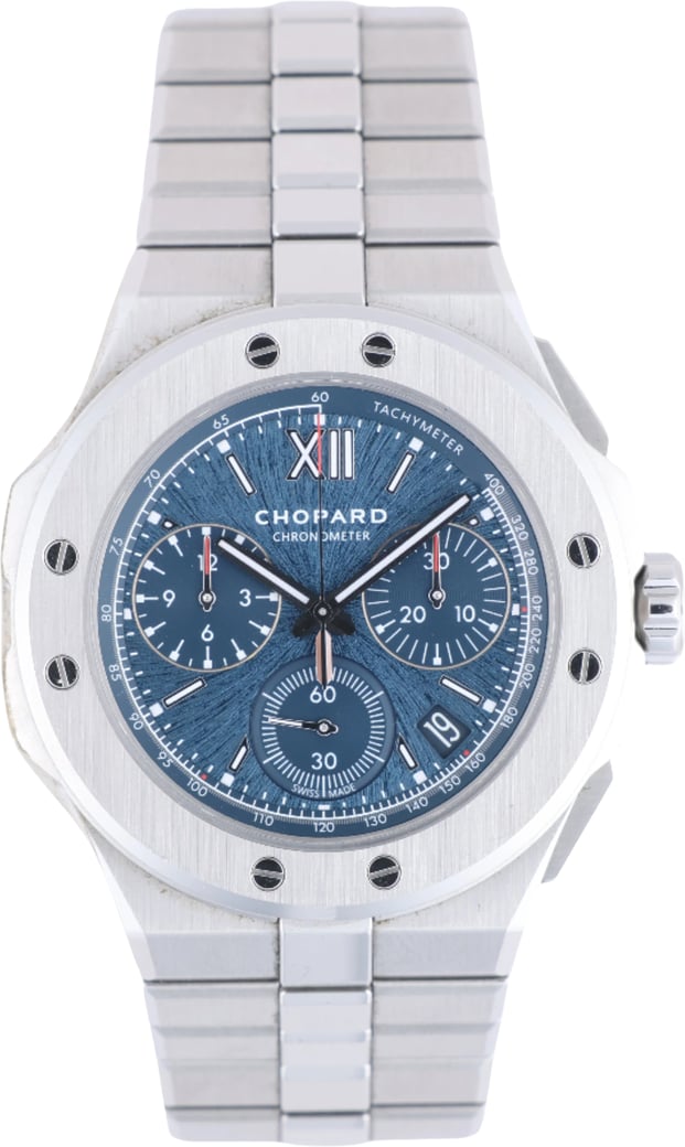 Chopard Alpine Eagle XL Chrono 298609-3001 SS AT Blue-Face Watch